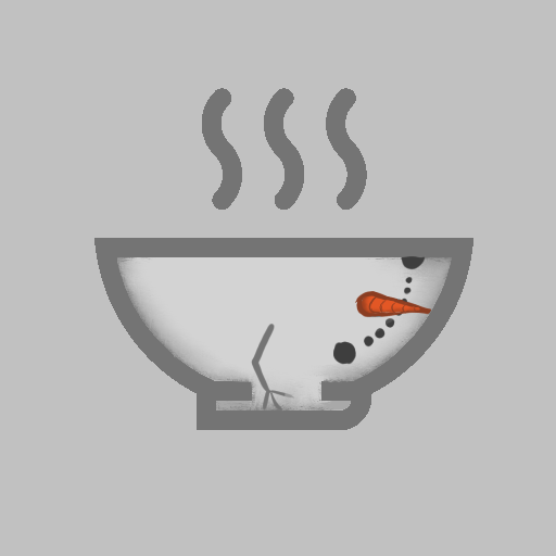 75. Борщ-Снеговик